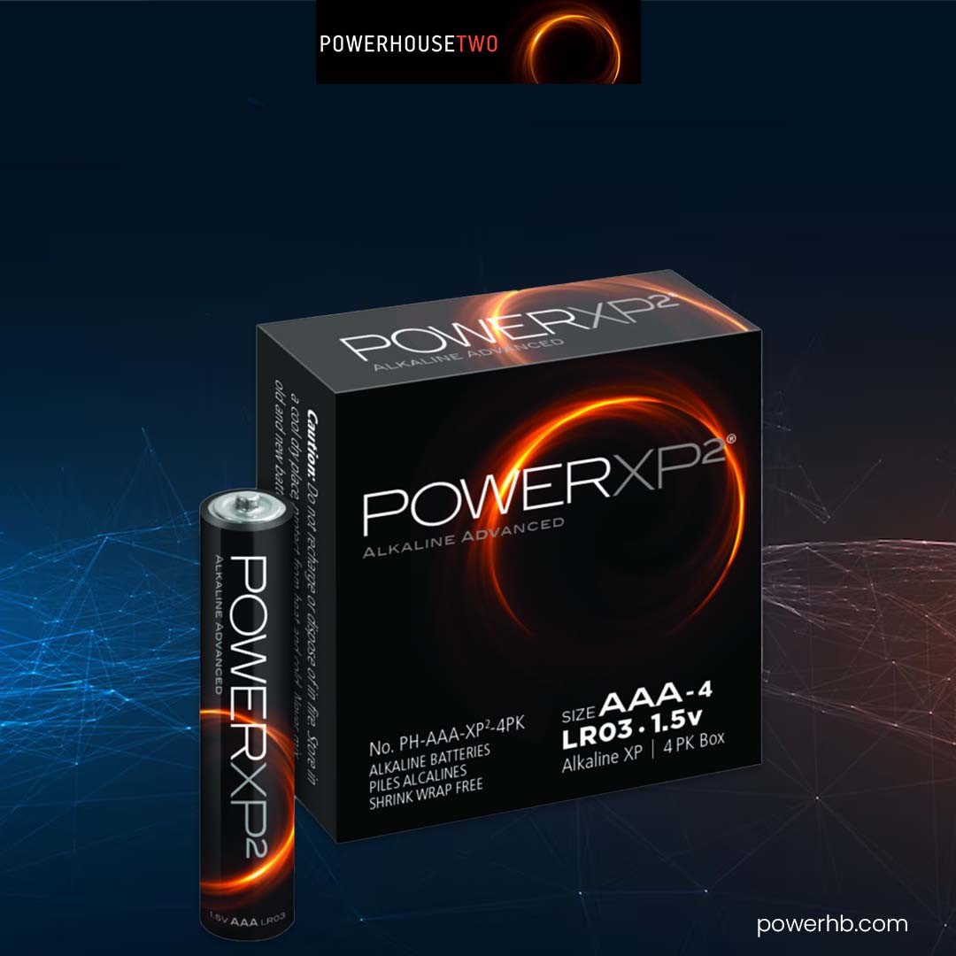 Why Choose AAA XP2 Battery- Powerhouse Two’s High-Power Alkaline Edge